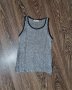 Сребрист потник-топ S/M-20лв.НОВ, снимка 5
