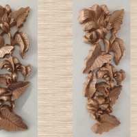 Дървено пано с Красиви Листа - Декорация за стена - дърворезба, снимка 4 - Картини - 44323502