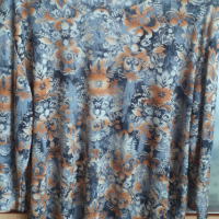 Модерна блуза шарена, снимка 1 - Блузи с дълъг ръкав и пуловери - 44794002