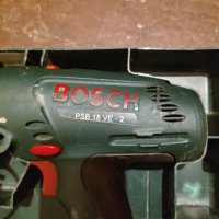 Оригинален акумулаторен ударен винтоверт Bosch PSB 18 VE, снимка 4 - Винтоверти - 39141200