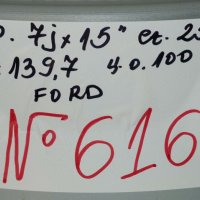 15’’ 6x139,7 originalni za ford ranger 15” 6х139,7 оригинални за форд-№616, снимка 2 - Гуми и джанти - 35879207