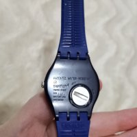 Швейцарски Мъжки часовник със силиконова каишка марка Swatch Swiss. , снимка 4 - Друга електроника - 44297196