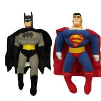 Батман Супермен Плюшена играчка плюшен, снимка 1 - Плюшени играчки - 41906951