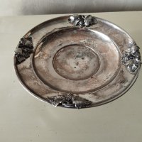 посребрена метална купа арт деко, снимка 1 - Други ценни предмети - 41575243