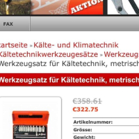 Специален комплект, за ремонт на хладилници Belzer Germany, снимка 6 - Други инструменти - 44698223