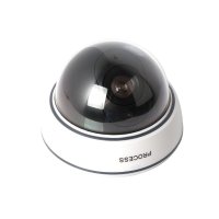 Фалшива камера за видеонаблюдение IR V2, светодиод с батерии, снимка 3 - Други - 39889017