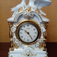 Японски порцеланов часовник, снимка 1 - Антикварни и старинни предмети - 42238829