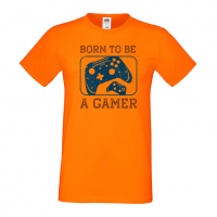 Мъжка тениска Born To Be A Gamer, снимка 8 - Тениски - 36193102