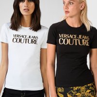 Дамска тениска Versace принт Модели,цветове и размери, снимка 7 - Тениски - 34410601