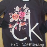 Памучна Блузка Calvin Klein , снимка 5 - Блузи с дълъг ръкав и пуловери - 35965748