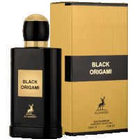 Арабски парфюм Maison Alhambra BLACK ORIGAMI 100 мл Трюфел, гардения, касис, иланг-иланг жасмин, снимка 1 - Унисекс парфюми - 44775376