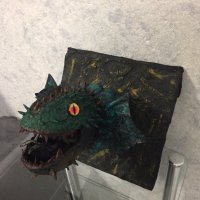 Ръчно изработена глава на  дракон 