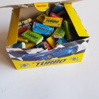 Кутия дъвки TURBO 94бр., снимка 4 - Колекции - 44337077
