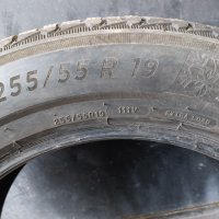 2 бр.зимни гуми Michelin 255 55 19 dot4121 Цената е за брой!, снимка 7 - Гуми и джанти - 44293319