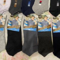 Лот от 10 бр. мъжки памучни чорапи терлик размер 40-43, снимка 2 - Мъжки чорапи - 41559273