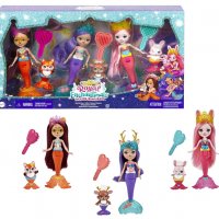  Комплект русалки Royal Enchantimals Ocean Kingdom - Bree Bunny, Felicity Fox, Danessa Deer / MATTEL, снимка 4 - Кукли - 39428896