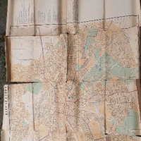 Стари указатели и карта на София 1957г., снимка 4 - Антикварни и старинни предмети - 44671123