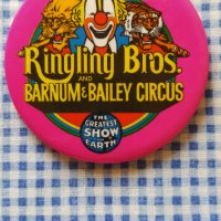 голяма значка Ringling цирк Ринглинг, снимка 2 - Колекции - 42475029