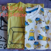 Сетове от 3 тениски за момче размер 122-128 см, снимка 6 - Детски тениски и потници - 33919202