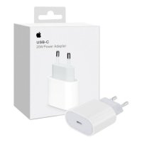 Оригинално зарядно Apple 20W, USB-C, снимка 1 - Оригинални зарядни - 42251891