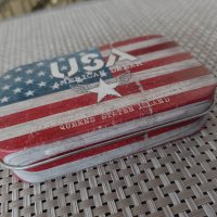 метална кутия Америка ( Американско знаме ) , снимка 2 - Декорация за дома - 39154178