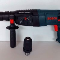 Перфоратор Къртач Bosch 2-26 + допълнителен патронник, снимка 2 - Други инструменти - 41498670