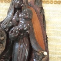 Дева Мария с младенеца , снимка 2 - Икони - 40920014