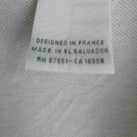 Lacoste Vintage Polo оригинална бяла памучна поло тениска , снимка 5 - Тениски - 40919820