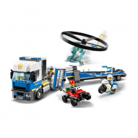 LEGO CITY Полицейски превоз с хеликоптер 60244, снимка 6 - Конструктори - 36208624