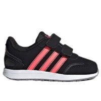 НАМАЛЕНИЕ!!!Бебешки спортни обувки ADIDAS Switch Черно с розови ленти, снимка 1 - Бебешки обувки - 34133331