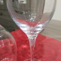 Кристални чаши за вино, нови , снимка 4 - Чаши - 40185590