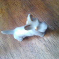 Стара статуетка порцеланово кученце, снимка 2 - Колекции - 38772269