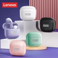 Bluetooth Lenovo Lp40 pro слушалки, снимка 6 - Слушалки, hands-free - 41366965