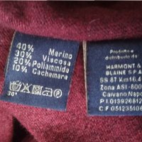 Harmont & Blaine Sweater пуловер блуза 40% вълна мерино, 10% кашмир, снимка 12 - Пуловери - 35794144