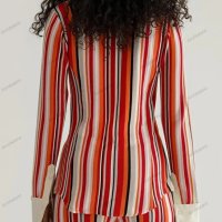 Дамска елегантна цветна риза с дълъг ръкав, 3цвята - 023, снимка 13 - Ризи - 42359122