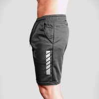 Мъжки черни спортни къси панталони за фитнес и тичане , снимка 2 - Къси панталони - 41209439