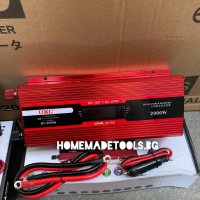 Инвертор на напрежение, UKC, 12V / 220V, мощност 2000W, снимка 2 - Други инструменти - 40198817