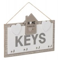 Кутия за ключове, дървена поставка за стена, 20*14см., снимка 1 - Декорация за дома - 35834574