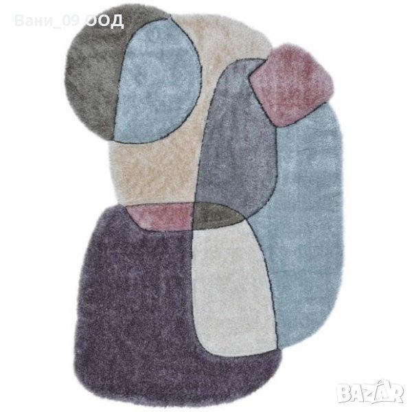 Килим с асиметрична форма, снимка 1