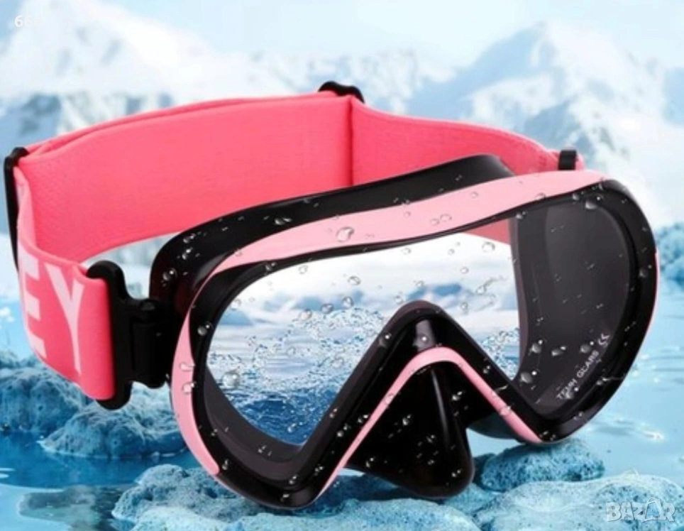 Детски водолазни очила HIKOTEY с платнена каишка, снимка 1