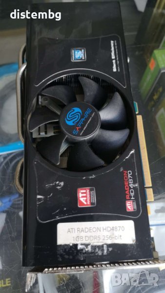 Видеокарта Radeon HD 4870 1GB GDDR5 PCI-E 256bit, снимка 1