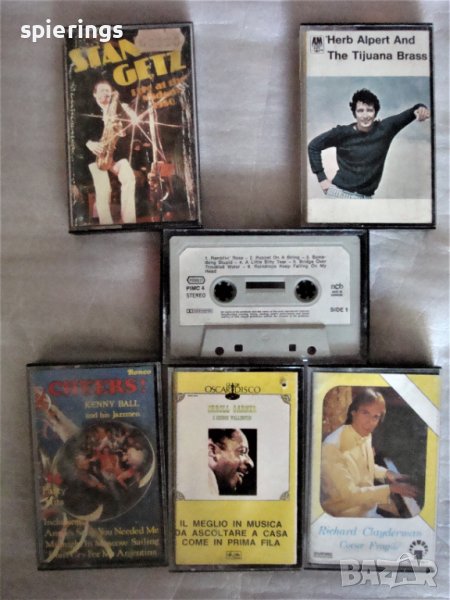 Лот от 6 оригинални аудио касети с джаз музика от ХХ век., снимка 1