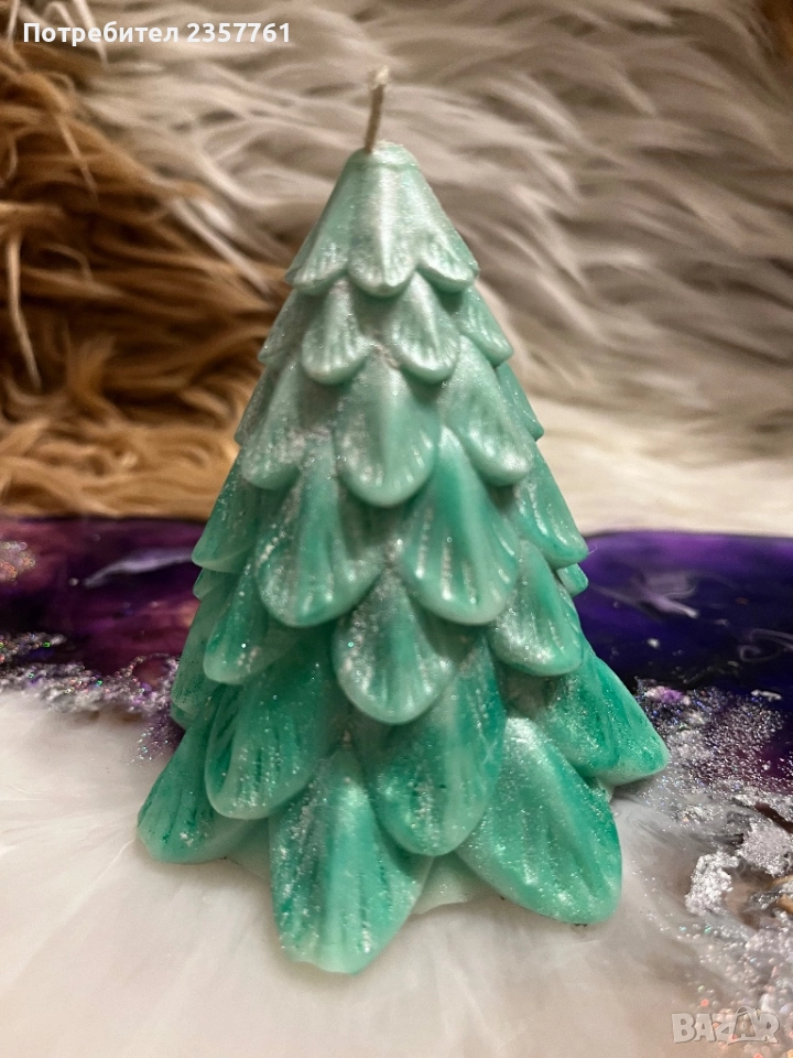 Коледни свещи, снимка 1