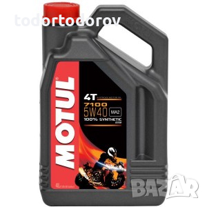 Двигателно масло MOTUL 7100 5W40 4 L, снимка 1
