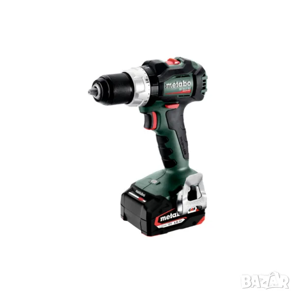 Бормашина акумулаторна ударна безчеткова 18V 75Nm METABO SB 18 LT BL 2X4.0Ah, снимка 1