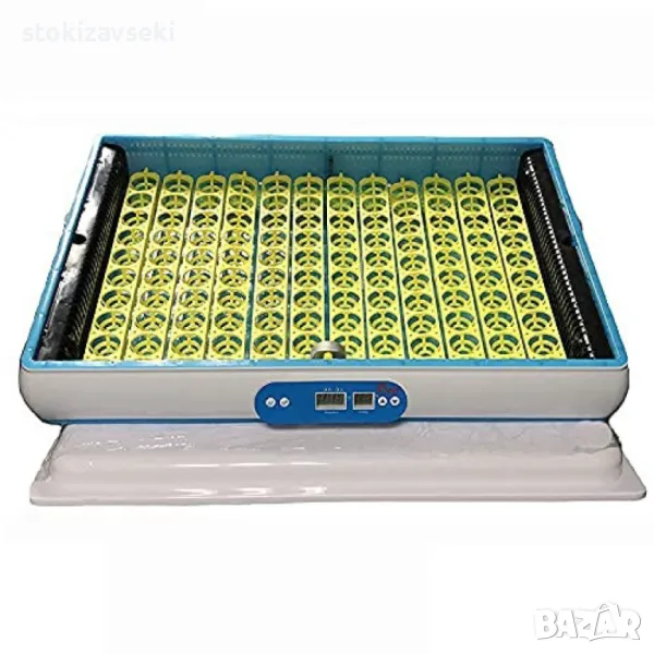 Инкубатор за 120 яйца с микрокомпютър и автоматичен контролер H-120, снимка 1