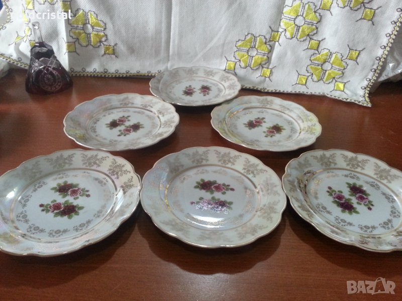 Стар порцелан Чехословакия чинии , снимка 1
