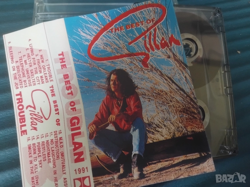 Gillan - The best of Gillan - аудио касета музика, снимка 1