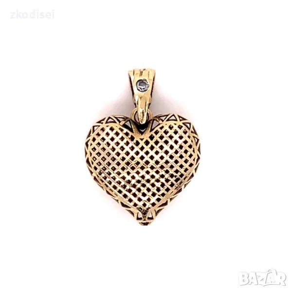 Златен медальон 1,11гр. 14кр. проба:585 модел:31967-1, снимка 1