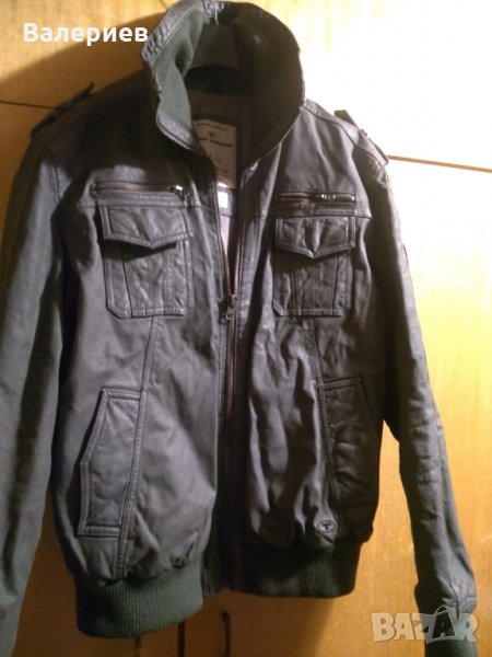 Яке Tom Tailor - естествена кожа, снимка 1